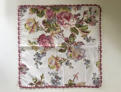 Funda Cojín Antigua Rosa Victoriana April Cornell 20 x 20 NUEVA RARA Multicolor Foto 1 de 4