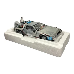Hot Wheels 1/18 Elite Back To The Future Time Machine Delorean BCJ97 New No Box - Picture 1 of 8