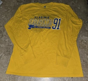 NHL Vladimir Tarasenko St Louis Blues Long Sleeve Shirt Size Medium - Picture 1 of 3