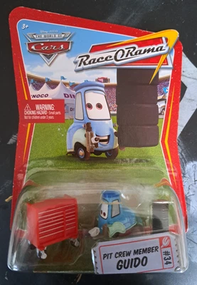 CARS - PIT CREW MEMBER GUIDO RaceORama - Mattel Disney Pixar - Immagine 1 di 2