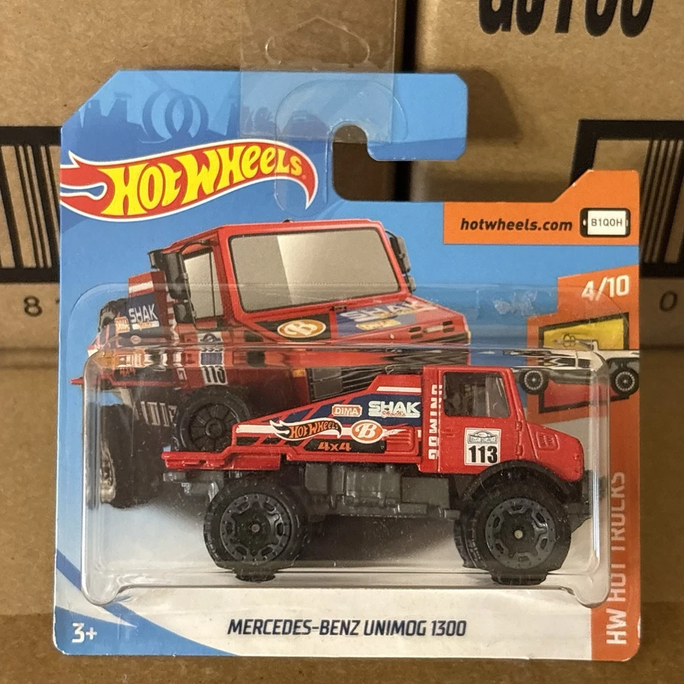 HOT WHEELS Mercedes-Benz Unimog 1300 - Mainline - Immagine 1 di 4