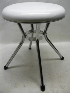 Vintage Cosco Round Vanity Stool - Picture 1 of 13