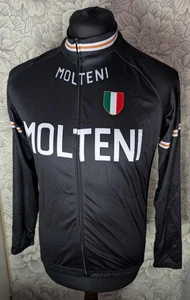 Camiseta deportiva de ciclismo Molteni de manga larga para bicicleta camiseta para ciclismo mediana - Imagen 1 de 8