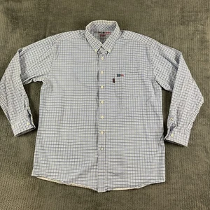 Camicia Cinch Uomo XXL WRX Fiamma Resistente Bottoni Manica Lunga Resistente Lavoro - Foto 1 di 12