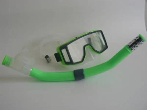 Dive mask + Snorkel set (m) - snorkeling, dive gear - Picture 1 of 4