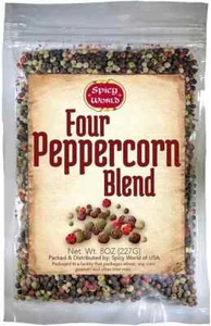 Four Peppercorn Rainbow Blend in Resealable Bag – Perfect Flavor - Picture 1 of 6