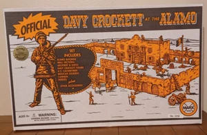 Marx 1996 Official Davy Crockett At The Alamo Play Set OVP NO. 3538 - Bild 1 von 11