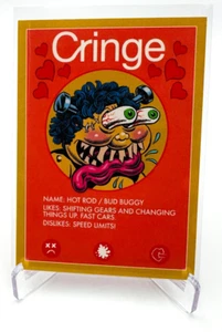 Garbage Pail Kids Valentine's Day Dating Profiles #9 Deaf Hot ROD BUD Buggy - Picture 1 of 7