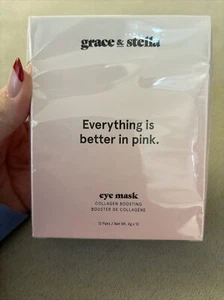GRACE & STELLA EYE MASK COLLAGEN BOOSTING 12 PAIRS EXP 2024/07/14 - Picture 1 of 1