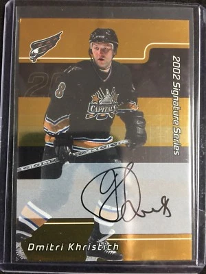 2002 IN THE GAME: Hockey  Signature Series, Gold  #147  Dmitri  Khristich - Image 1 of 2