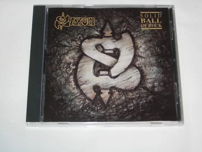 Saxon - Solid Ball Of Rock promotional CD - Image 1 of 3