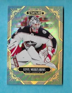 ELVIS MERZLINKINS 2020-21 UD STATURE BASE HOLO FOIL #74 VERY SHARP LOOKING CARD - Bild 1 von 2