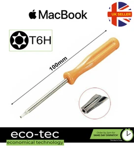 Cacciavite arancione TR6 T6H Torx T6 foro di sicurezza nella punta per Macbook Mini - Foto 1 di 3