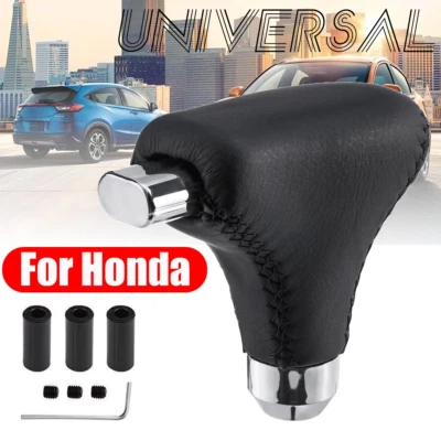 Automatic Gear Shift Knob Lever w/Chrome Button For Honda Accord 1994-1997 Civic - Imagem 1 de 4