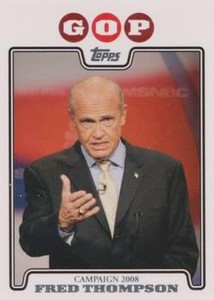 2008 Topps Campaign 2008 #FT Fred Thompson NM-MT 