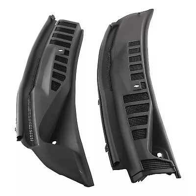 Windshield Wiper Cowl Panel Grille Set for Ford F250 F350 Super Duty 2017-2022 - Image 1 of 4