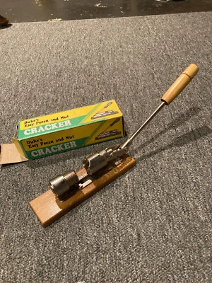 Vintage Duke's Easy Pecan and Nut Cracker in original box Steel & Wood - Image 1 of 4