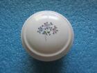 AIR FRANCE CONCORDE AIRPLANE FLOWER TRINKET JEWELERY BOWL WITH LID FIXED CHIP