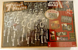 STAR WARS 7 Wood Puzzles - New  Disney