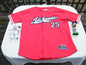 Players Choice Mark McGwire St. Louis Cardinals MLB Jersey (L), BobbleHead, Bear - Picture 1 of 10