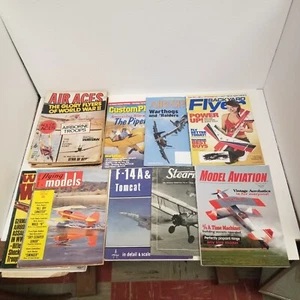 Vintage Airplane & Aviation Magazine Lot of 16, Air Aces, Models, War - Picture 1 of 17