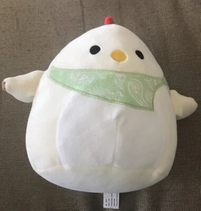 Todd Huhn 8 Zoll Farm Squad Squishmallow mit grünem Bandana - Bild 1 von 2