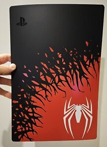 PS5 plates  cover Spiderman 2 Venom Style (Disk edition) - Free P&P