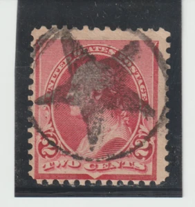 US Scott #220 Used Star in Circle SON Fancy Cancel CXL - Picture 1 of 1