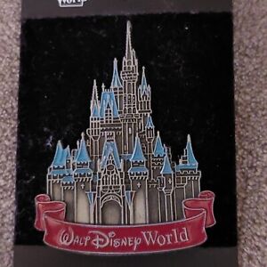 Walt Disney World WDW Pewter Cinderella's Castle Pin 3212
