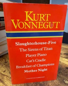 Kurt Vonnegut Hardcover Book Collection Slaughterhouse-Five Cats Cradle - Picture 1 of 15