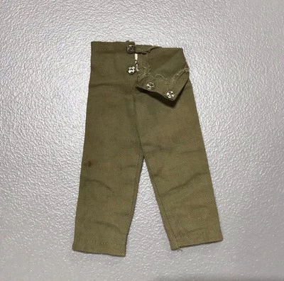 ANTIGO GI Joe 1964 Hasbro Soldier Pants Japão (R) Early “ROUND SNAPS” MUITO RARO!!! - Imagem 1 de 4