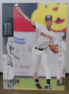 Béisbol de ligas menores Upper Deck 1994 - Derek Jeter #185 Foto 1 de 2