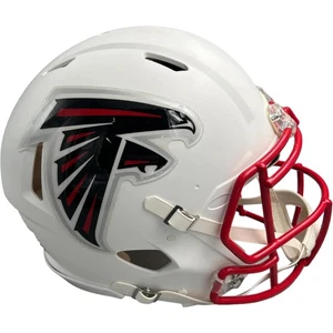 Falcons - Casco Alternativo Plano Blanco Velocidad Auténtico F/S - Imagen 1 de 1