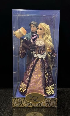 Rapunzel y Flynn Disney Colección Diseñador Cuento de Hadas Edición Limitada Conjunto de Muñecas Foto 1 de 4