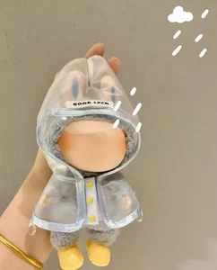 Raincoat Outfit - Waterproof Doll Clothes for Vinyl Figures (No Doll / Shoes) - Picture 1 of 6