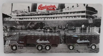 GRELL Ho 1/87 Truck Trailer Tatra 111 Beer Budweiser IN Box - Image 1 of 4