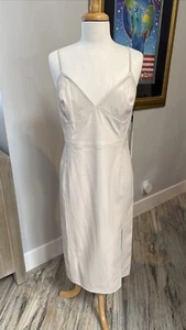 Women’s Calvin Klein Faux Leather Dress Size 14 NWT - Picture 1 of 4