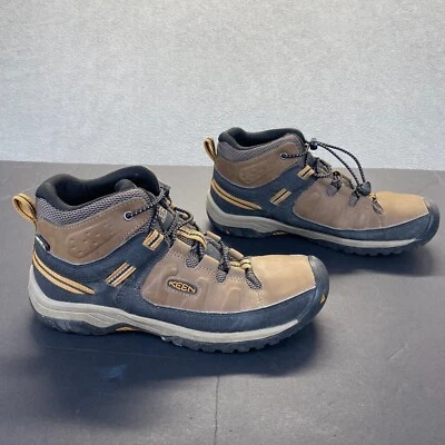 Keen Kids Boys Targhee Mid Waterproof Boots Youth Size 5 Hiking Shoes,Comfort - Image 1 of 4