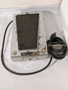 Tel-Ray Morley Slimline Chrom Lautstärke E-Gitarre Pedal Modell VOL - Bild 1 von 7