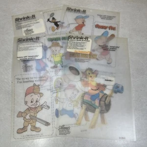 Shrink-It Looney Tunes Elmer Fudd Porky Pig Daffy Duck Vintage 1992 Shrink It - Picture 1 of 4