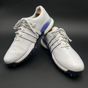 Zapatos de golf Adidas Tour360 24 para hombre gris tablero/tinta Aurora/azul cobalto IH5170 - Imagen 1 de 13