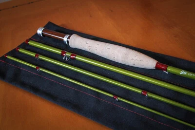 Custom Epic 476, caña de pescar con mosca 4wt, NUEVO Foto 1 de 4