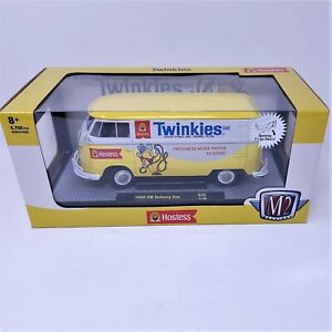 M2 Machines 2021 Hostess Twinkies 1960 VW Delivery Van #S35 1:24 Scale Diecast