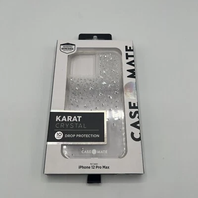 Nueva Funda Mate Karat CRISTAL Protección Funda Para iPhone 12 Pro Max Foto 1 de 4