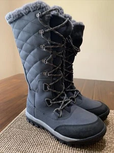 BEARPAW Isabella Women's Winter Boots - Charcoal, US Size 10 - Picture 1 of 8