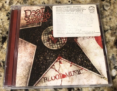 DEAD CELEBRITY STATUS - Blood Music - CD - Import - Image 1 of 3