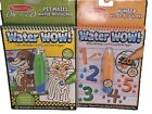 On the Go Water Wow! Melissa & Doug Water Reveal Number and Pet Maze Pad, set #2