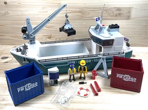Playmobil 5253 Cargo Containerschiff - Frachtschiff mit Verladekran - Bild 1 von 5