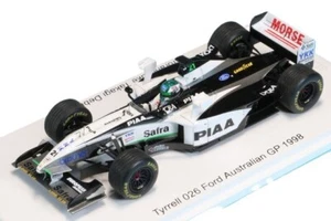 Coche modelo ROMU033 Spark 1:43 ROMU Tyrrell 026 GP de Australia 1998 - Imagen 1 de 6