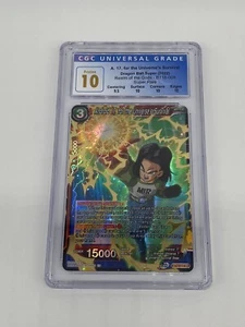 2022 Dragon Ball Super DBS Realm Of The Gods ANDROID 17 #BT16-008 CGC 10 Karten - Bild 1 von 2